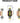 (2pcs/set) 36MM DE3174 3425 6461 11005 12854 1.42" LED Festoon Canbus For Interior Dome Map License Plate Bulbs